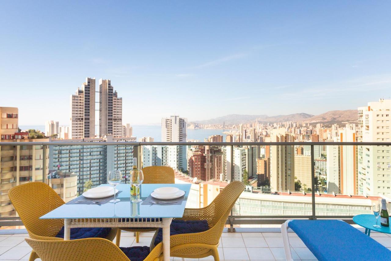 貝尼多姆Skyline 10 Gran Terraza Privada Con Vistas Espectaculares公寓 外观 照片