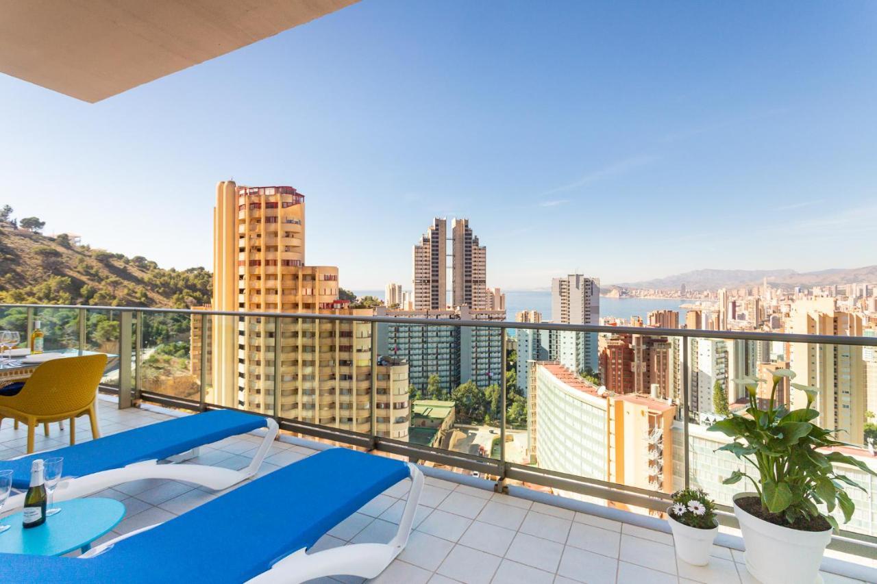 貝尼多姆Skyline 10 Gran Terraza Privada Con Vistas Espectaculares公寓 外观 照片